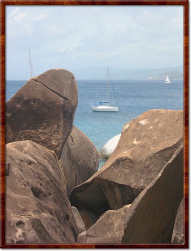 the Baths at the British Virgin Islands
