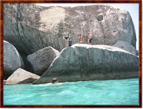 the Baths at the British Virgin Islands
